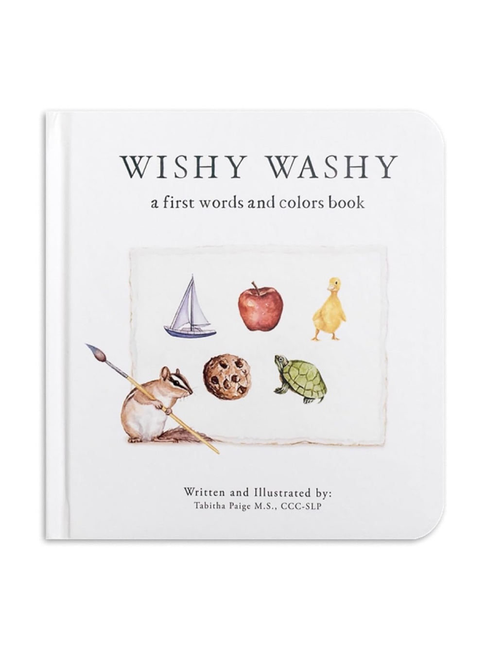 Wishy Washy: First Words + Colors Board Book